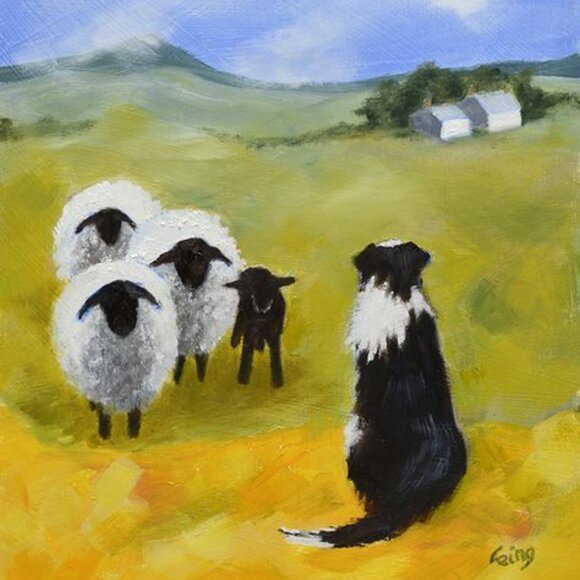 Warm & Wonderful Women’s Fitted Wool Sheep Sweater - Picture 5 of 13